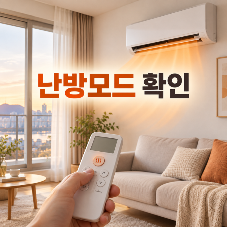 에어컨 난방모드 켜도 될까? 냉난방 겸용 확인과 예열·제상 구분
