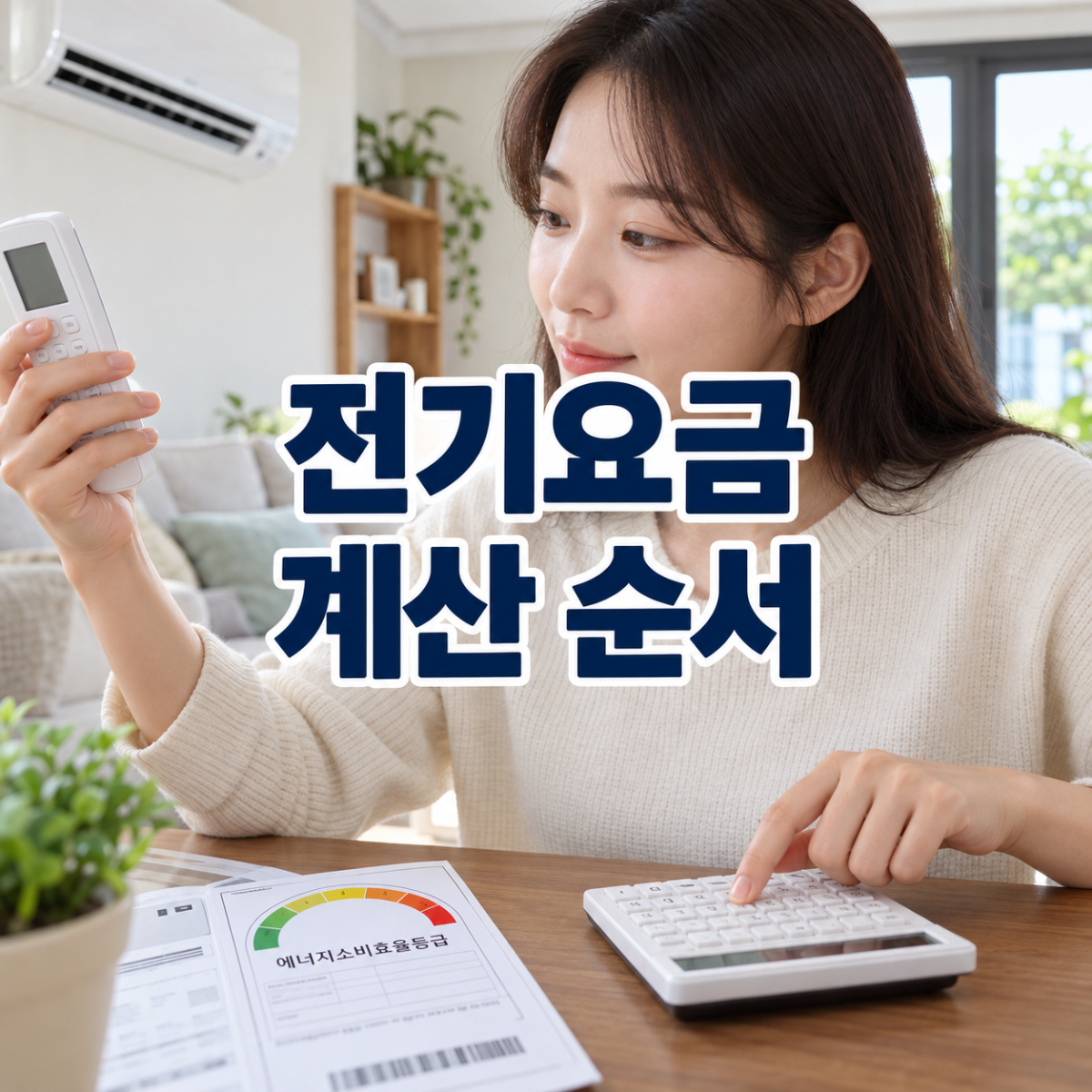 전기요금 계산 순서