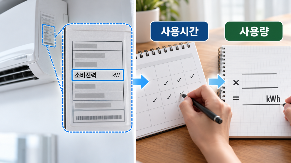 사용량 계산