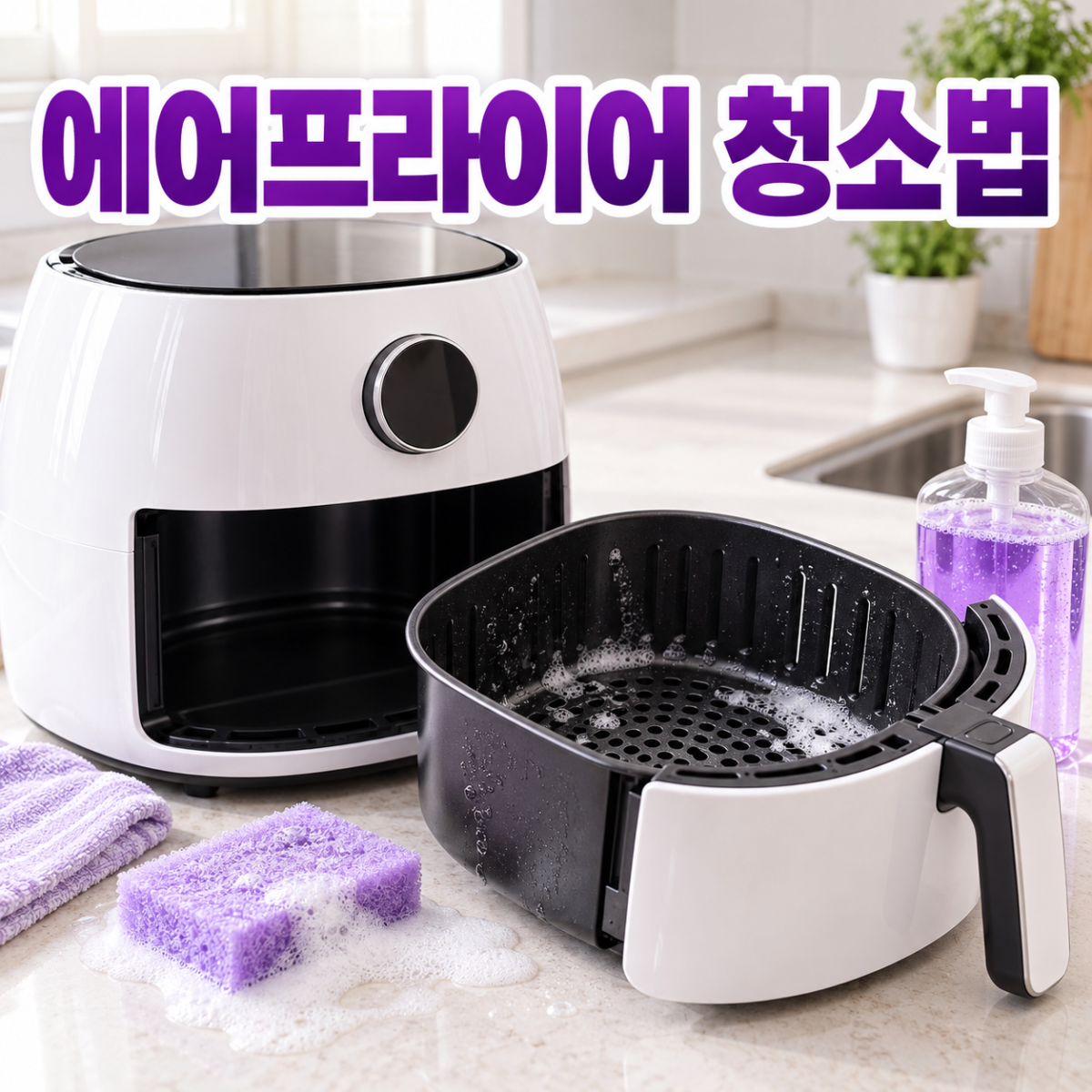 에어프라이어 청소법