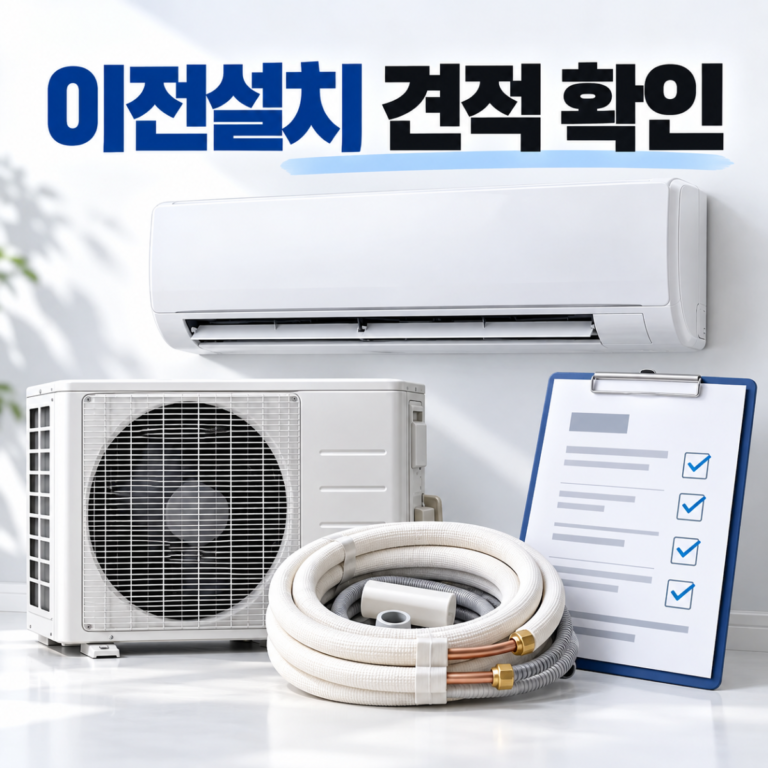 에어컨 설치 후 점검 체크리스트|냉방·배수·소음 확인