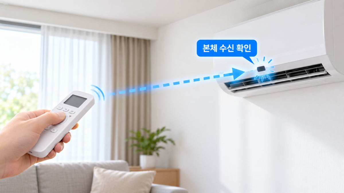 리모컨과 본체 구분